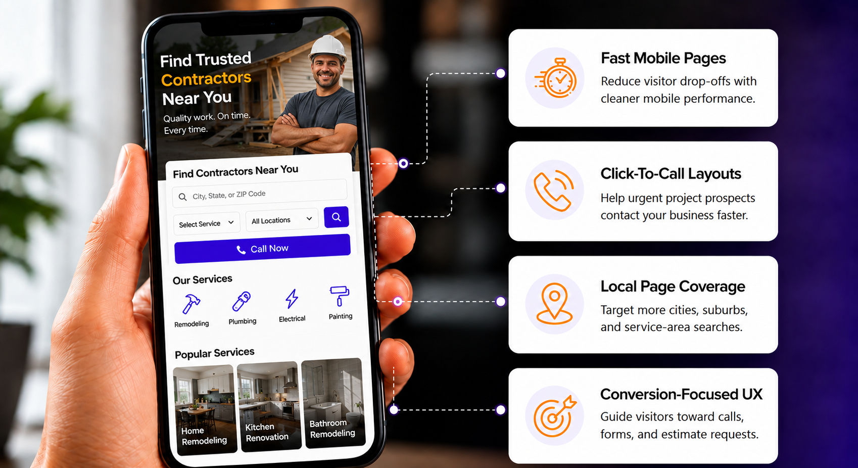 MOBILE-FIRST CONTRACTOR SEO