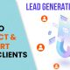 SEO Page Creator logo. Graphic of a magnet attracting digital marketing elements web pages, emails, analytics to represent lead generation in 2026. Text reads: "How to Attract & Convert More Clients.